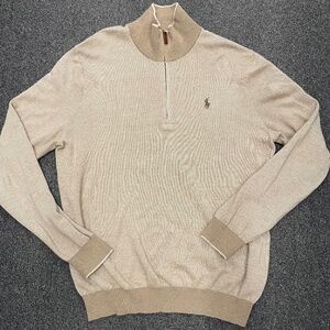 Ralph Lauren L Sweater Monogram Horseman Embroidered Men’s